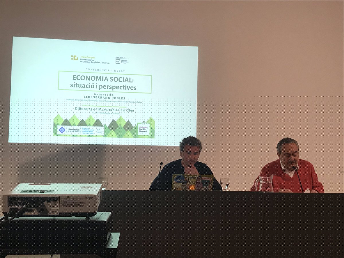 CONFERÈNCIA A PALMA SOBRE ECONOMIA SOCIAL